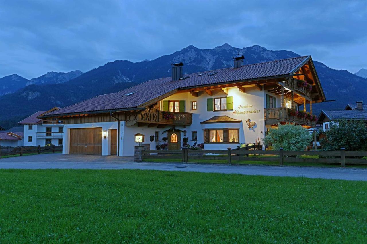 Gaestehaus Alpenparadies 克伦 外观 照片