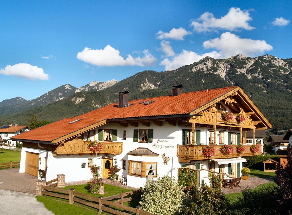 Gaestehaus Alpenparadies 克伦 外观 照片